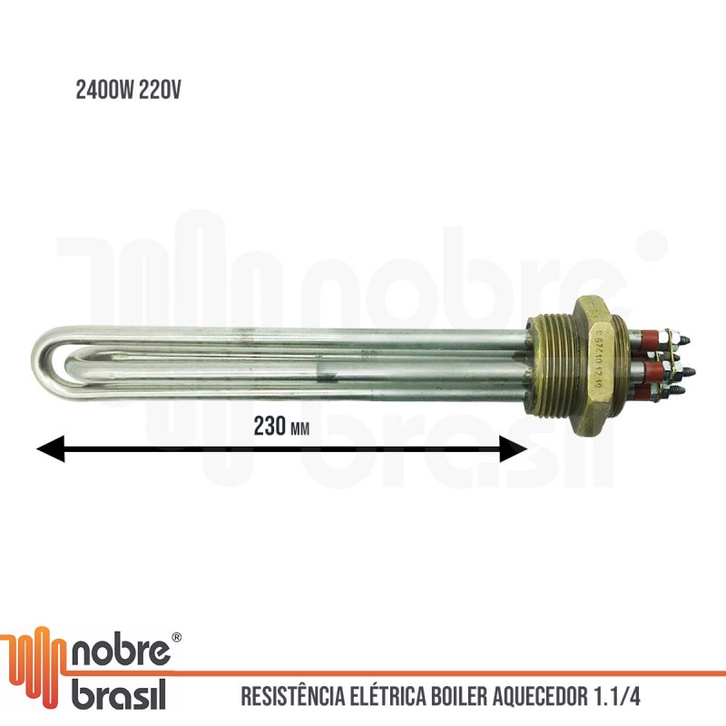 Boiler r.1.1/4 2400w 220v - Foto 3