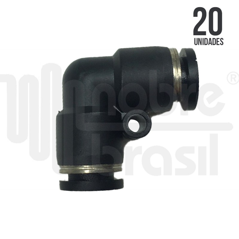 Kit 20UN - Conexo L 8x8MM